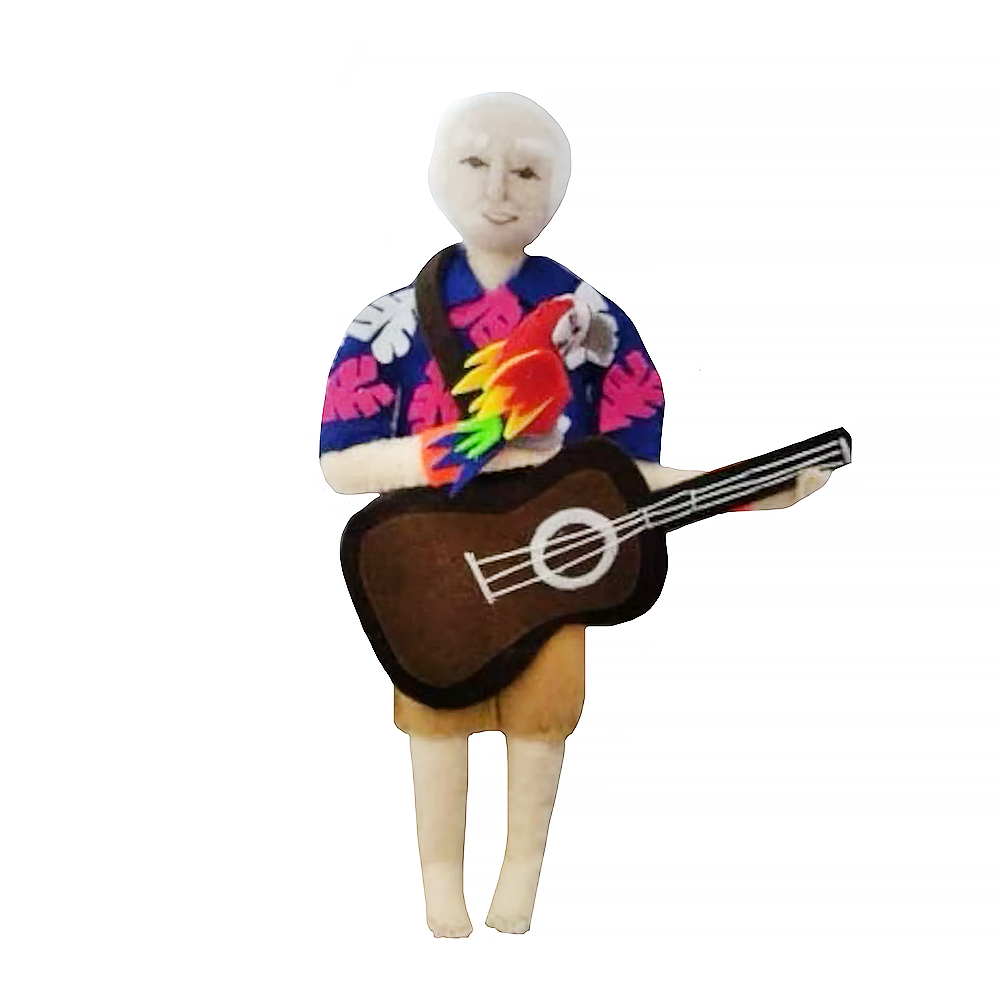 Silk Road Bazaar Silk Road Bazaar Ornament - Jimmy Buffett