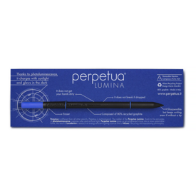 Perpetua Perpetua - Recycled Graphite Pencil - Lumina Blue