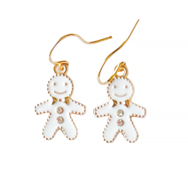 Nest Pretty Things Nest Pretty Things - Tiny Gingerbread Charm Earrings