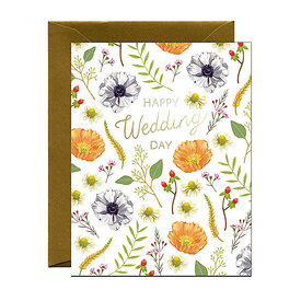 Yeppie Paper Yeppie Paper - Wedding Day Flowers Card