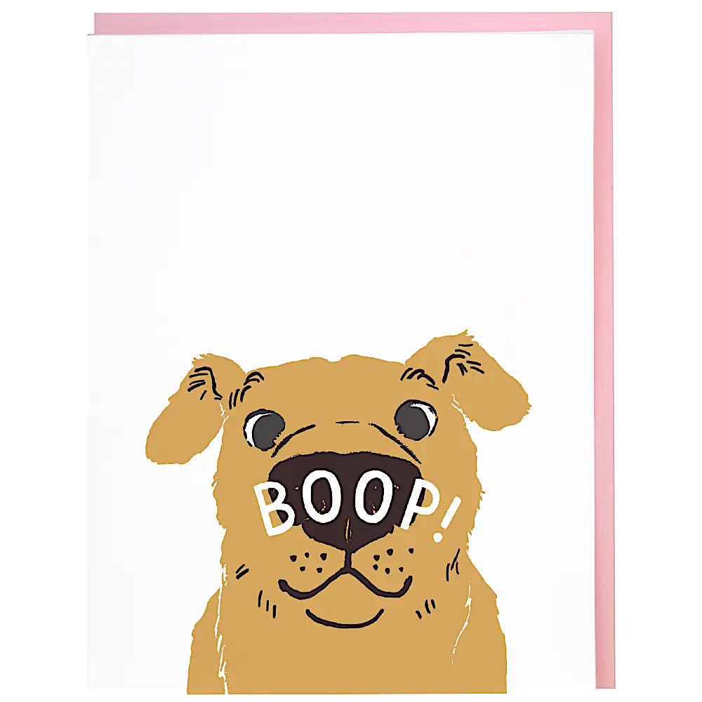 Smudge Ink Smudge Ink - Nose Boop Dog Card