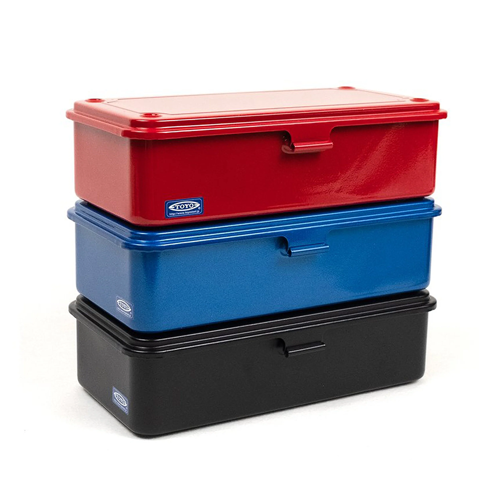 Toyo Steel Stackable Storage Box - Red
