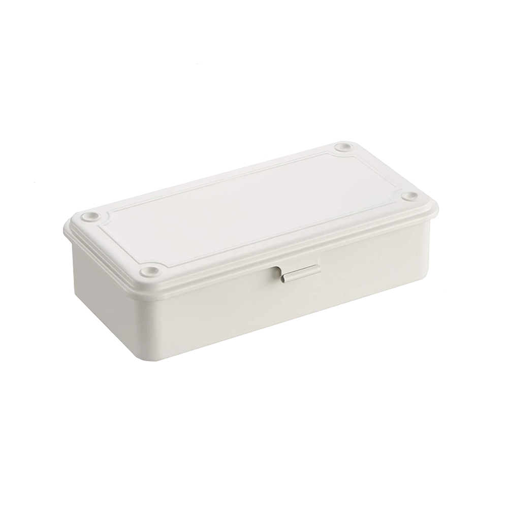 Toyo Steel Stackable Storage Box - White