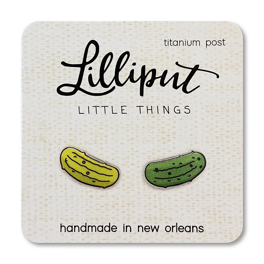 Lilliput Little Things Earrings - Pickle