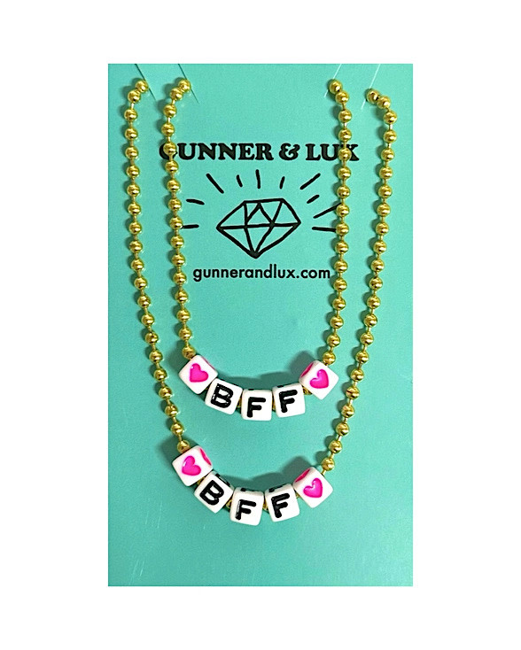 Gunner & Lux Gunner & Lux - BFF  Beaded Necklace Set