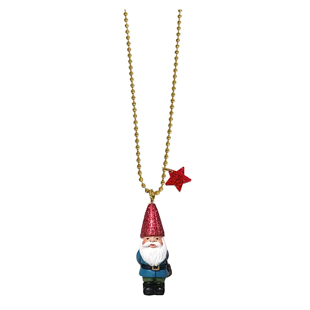 Gunner & Lux Gunner & Lux Necklace - Holiday Gnome