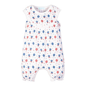 Feather Baby Feather Baby Yoke Romper - USA Balloons