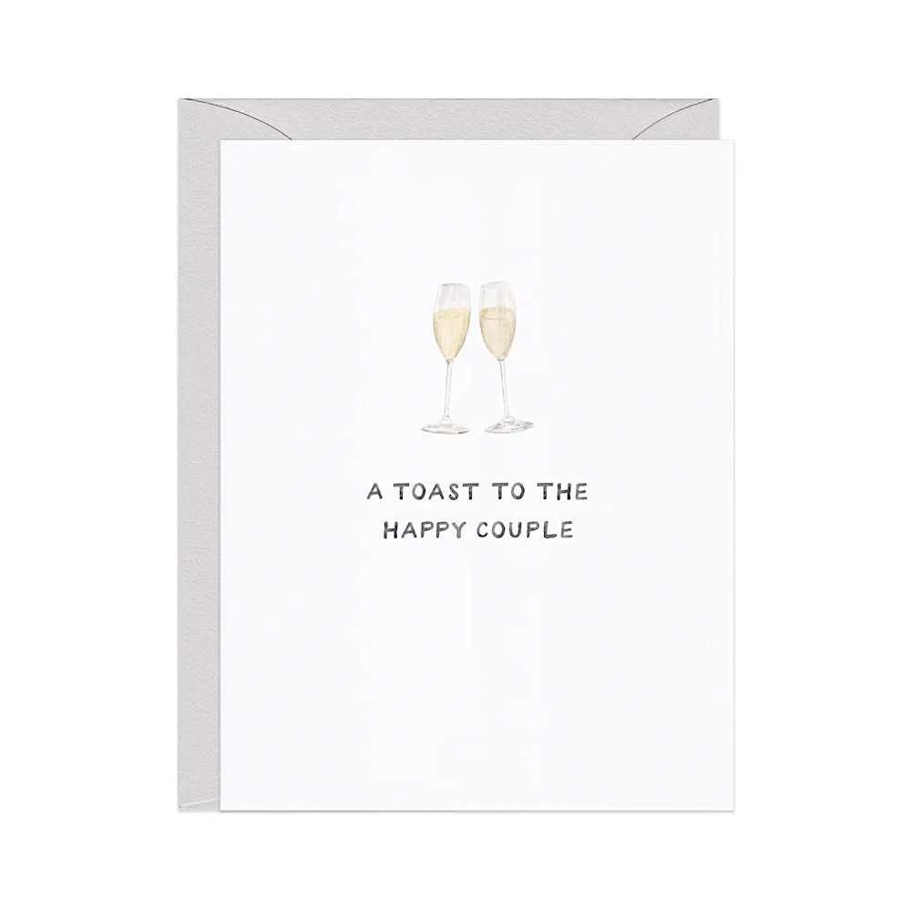 Amy Zhang Amy Zhang Card - Champagne Toast Wedding
