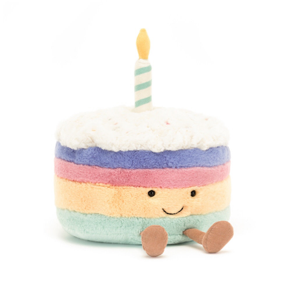 Jellycat Jellycat - Amuseable Rainbow Birthday Cake