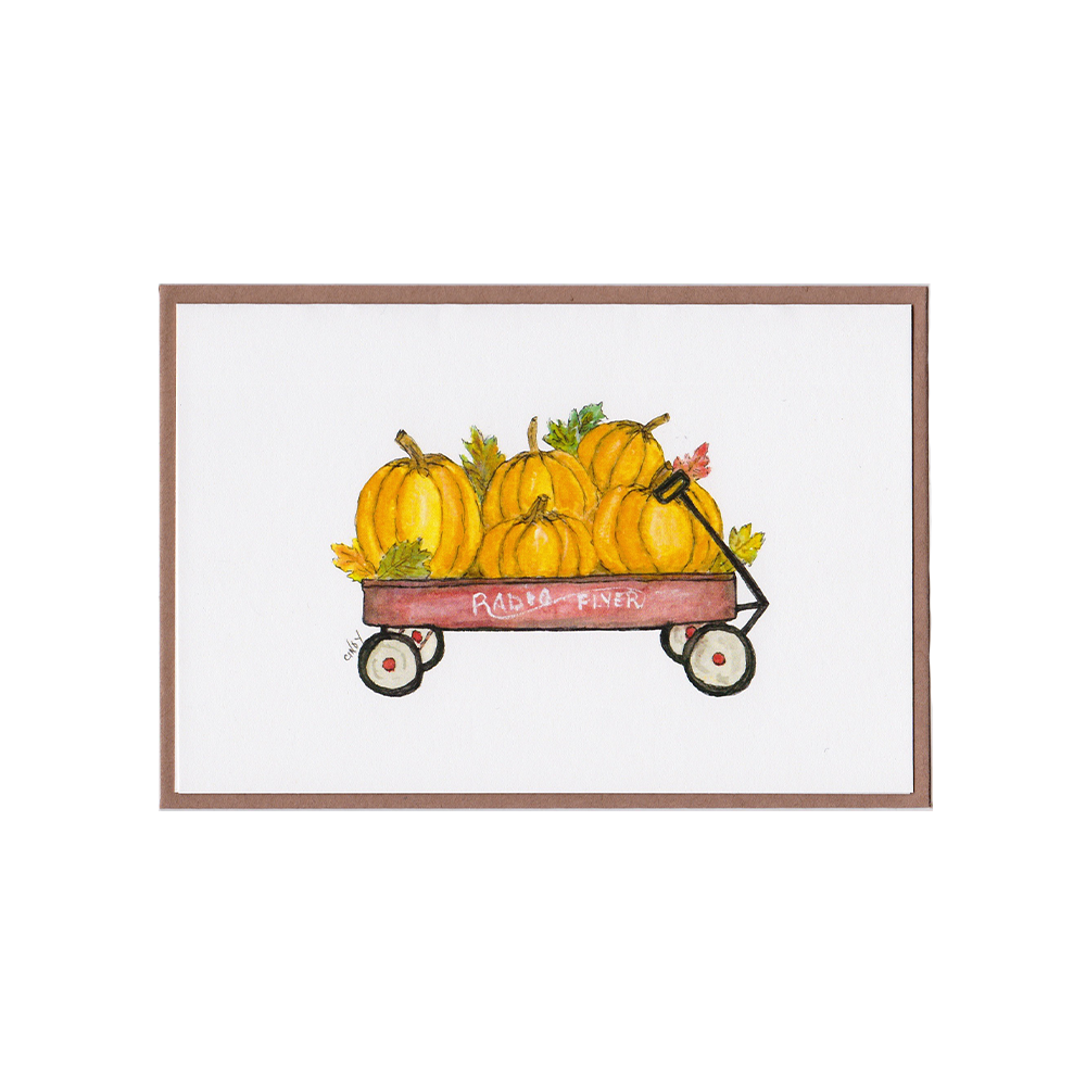 Cindy Shaughnessy Cindy Shaughnessy - Pumpkin Wagon Card
