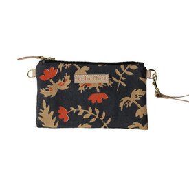 Erin Flett Erin Flett - Ellie Wristlet - Worn Black Oak Rose