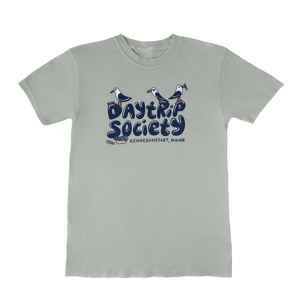 Daytrip Society - Seagulls Adult T-Shirt - Bay