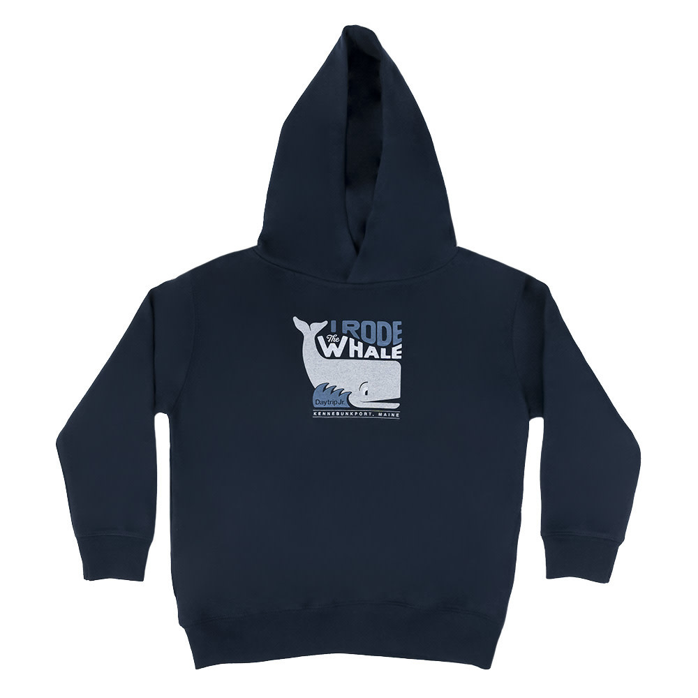 Daytrip Jr. - I Rode The Whale Kids Hoodie - Navy