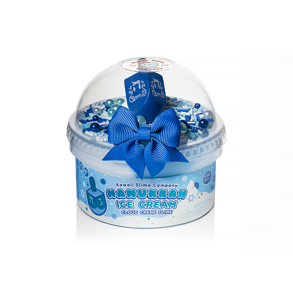 Kawaii Slime Company Kawaii Slime - Hanukkah Ice Cream Cloud Creme Slime