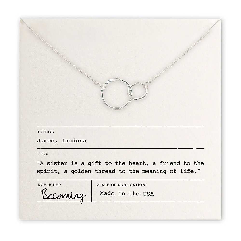 Becoming Jewelry Becoming Jewelry - Sisters Necklace - Sterling Silver