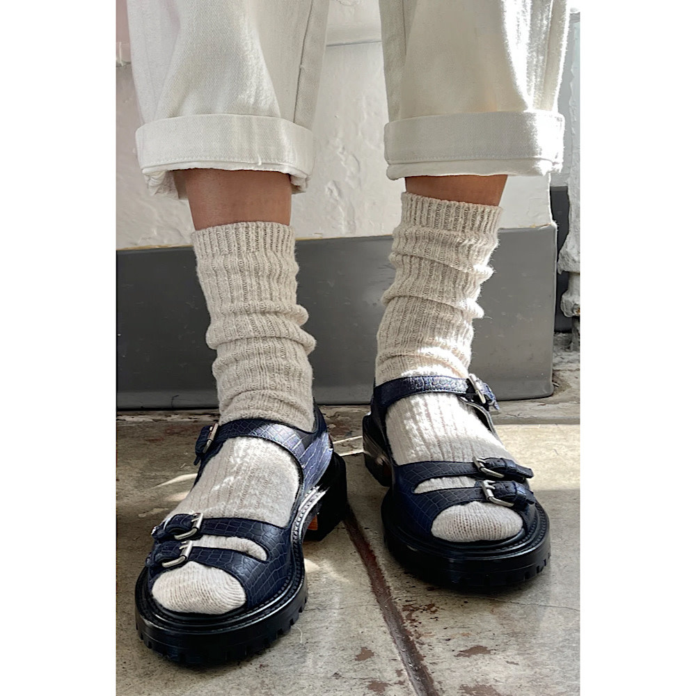 Le Bon Shoppe Cottage Socks - Oatmeal