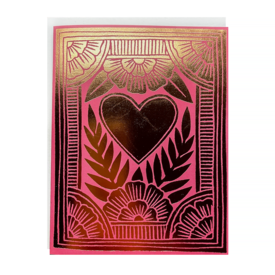 Katharine Watson Katharine Watson - Heart - Foil Stamped Card