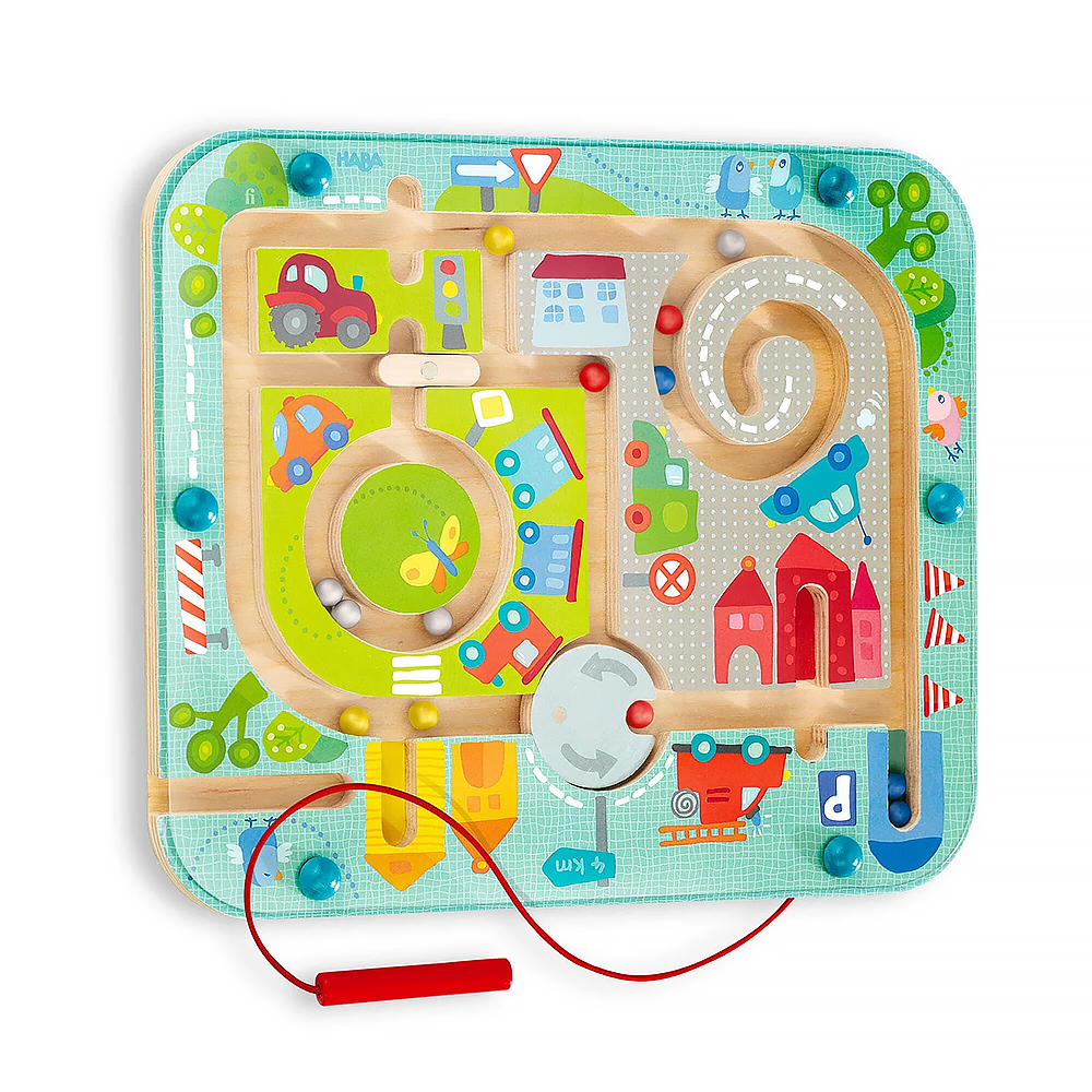 Town Maze Magnetic Game