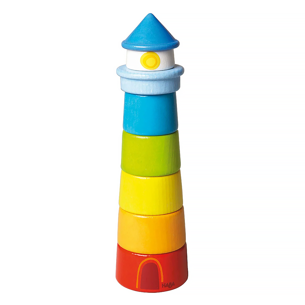 HABA USA Lighthouse Stacking Game