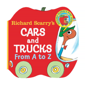 Random House Richard Scarry's Cars and Trucks from A to Z Board Book