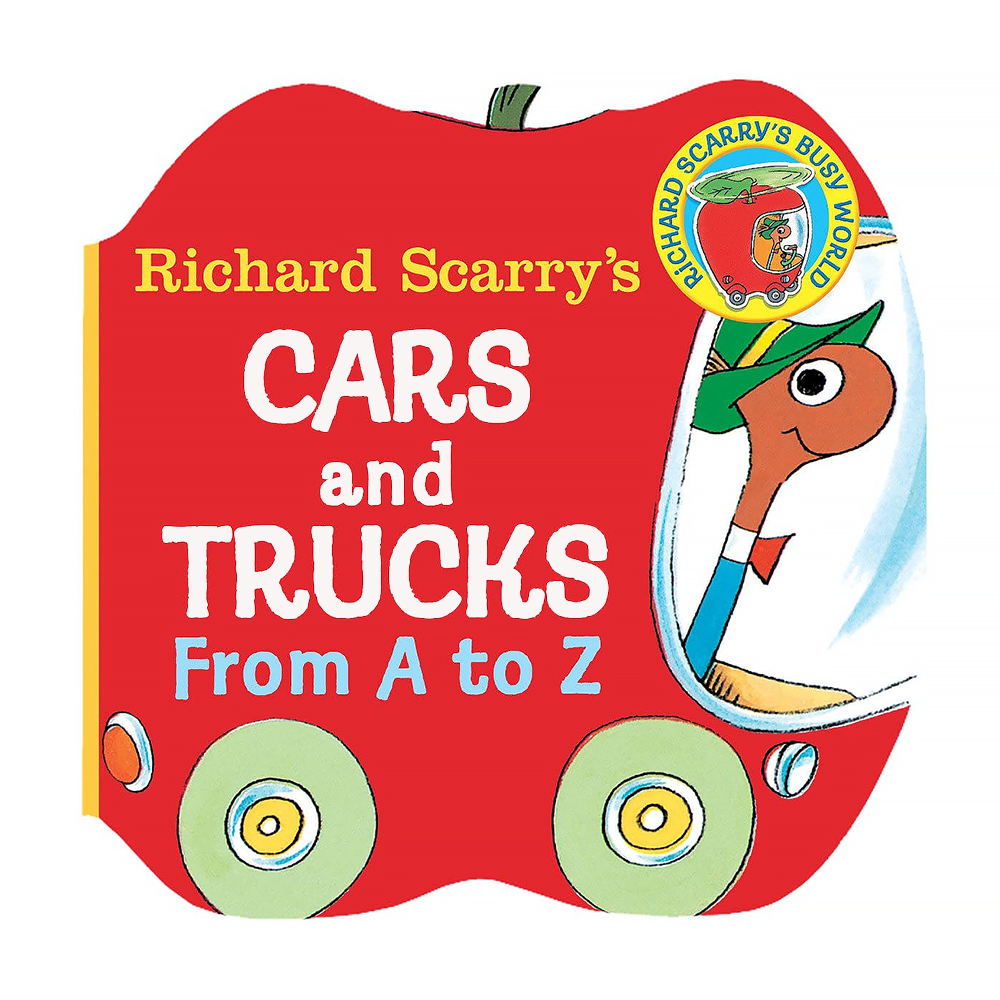 Penguin Random House Richard Scarry's Cars and Trucks from A to Z Board Book