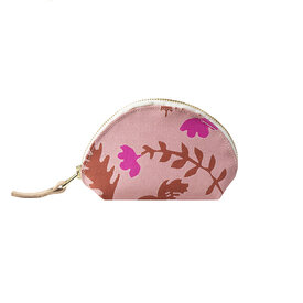 Erin Flett Erin Flett Darlene Zipper Pouch - Pink Oak Rose