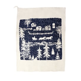 Erin Flett Erin Flett Tea Towel - Navy Farmhouse Toile