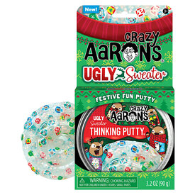 Crazy Aaron's Crazy Aaron's Thinking Putty Hide Inside - 4" - Ugly Sweater