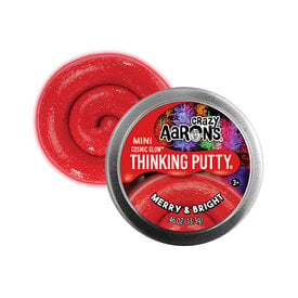 Crazy Aaron's Crazy Aaron's Thinking Putty Mini - 2" - Merry & Bright