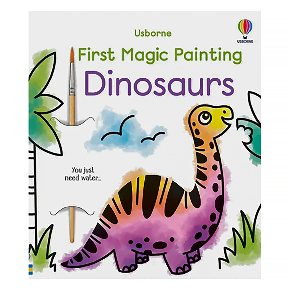 Harper Collins First Magic Painting Book - Dinosaurs