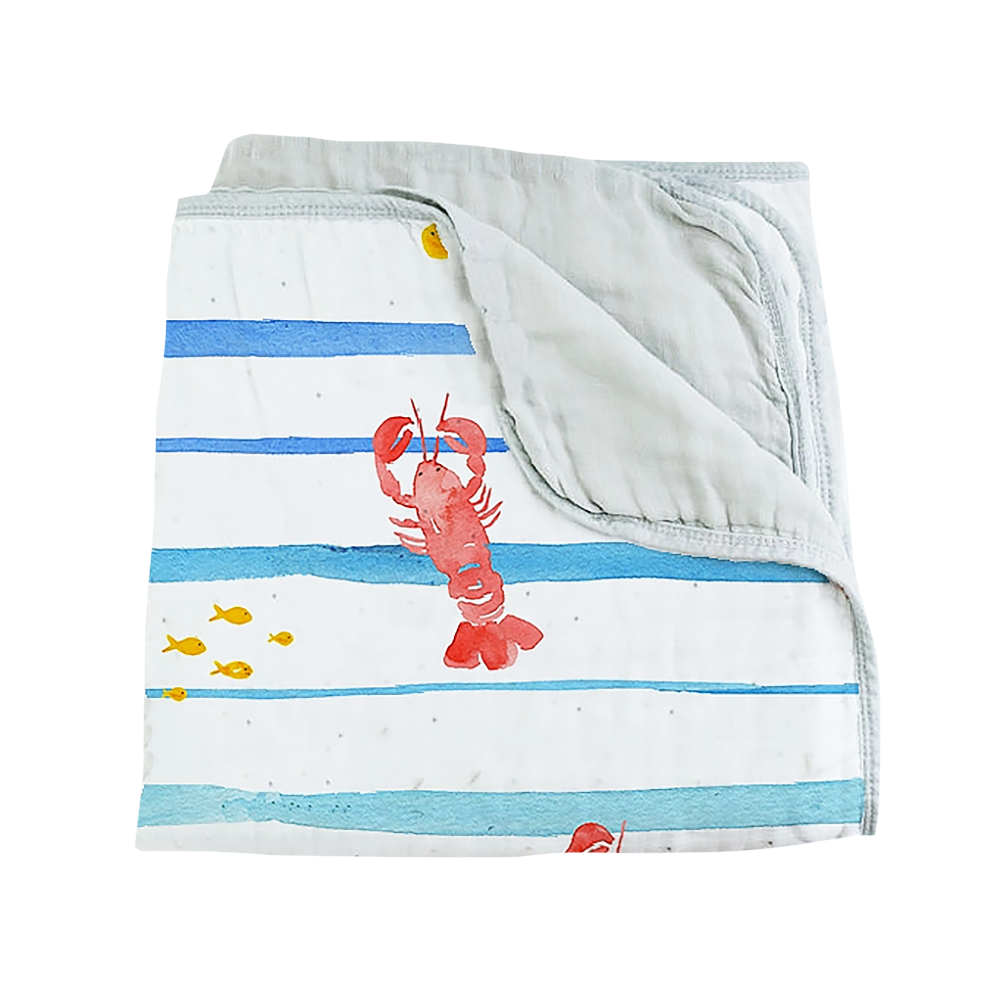 Emmy+Olly - Lobster Muslin Quilt