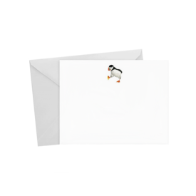 Emmy+Olly Emmy+Olly - Flat Note Set of 10 Cards - Puffin