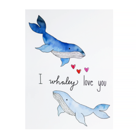 Scribbles and Doodlez Scribbles and Doodlez - Whale Love Card