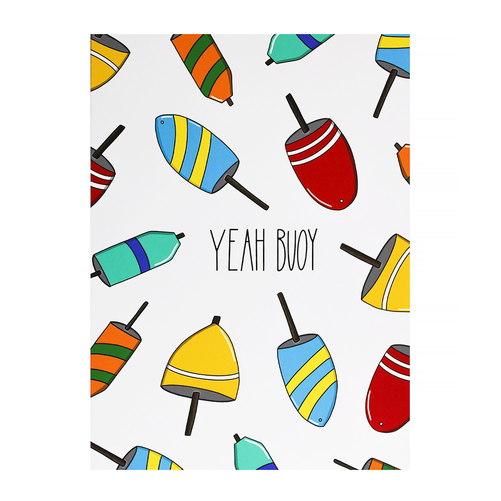 Scribbles and Doodlez - Yeah Buoy Card