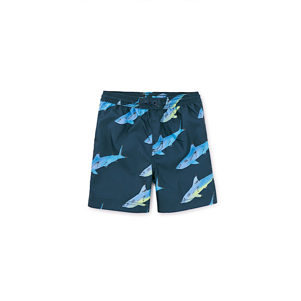 Tea Collection Mid-Length Swim Trunks - Coastal Sharks