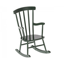 Maileg Maileg Mouse Rocking Chair - Dark Green