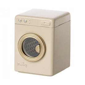 Maileg Maileg Mouse Washing Machine - Off White/Gold