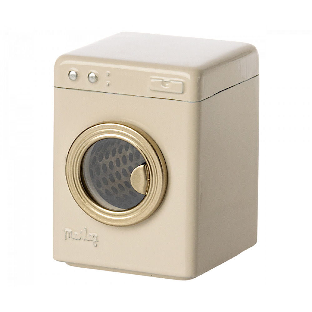 Maileg Maileg Washing Machine - Off White/Gold