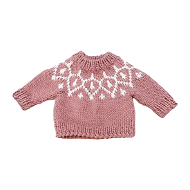 The Blueberry Hill The Blueberry Hill Icicle Sweater Rose