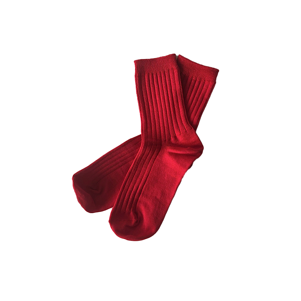 Le Bon Shoppe - Her Socks - Classic Red