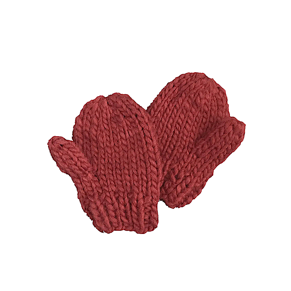 The Blueberry Hill Mittens Red