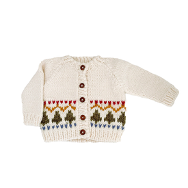 The Blueberry Hill The Blueberry Hill Tree Fair Isle Cardigan