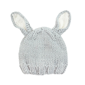The Blueberry Hill The Blueberry Hill Bailey Bunny Hat - Grey/White