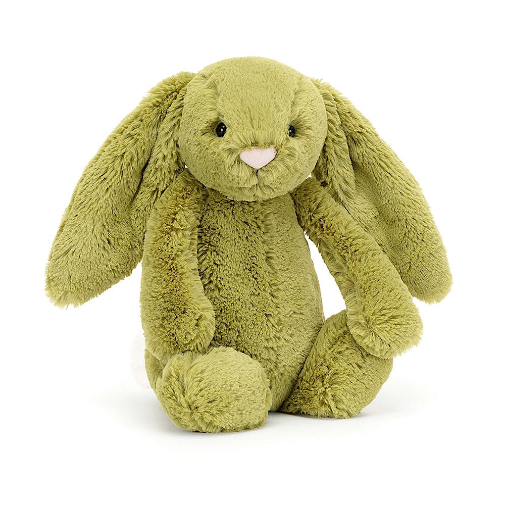Jellycat Bashful Moss Bunny - Small - 7 Inches