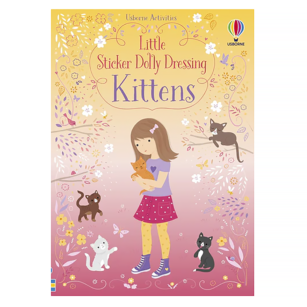 Harper Collins Little Sticker Dolly Dressing Activity Book - Kittens