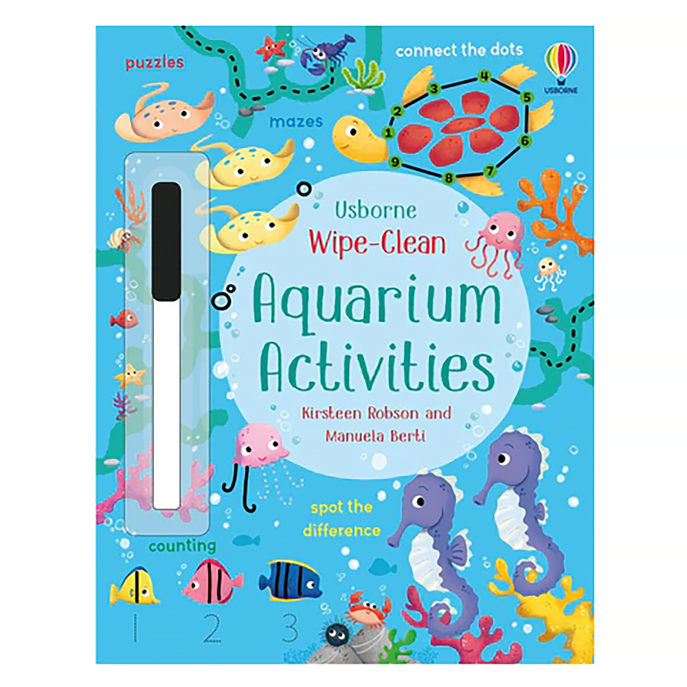 Usborne Wipe Clean Aquarium Activities