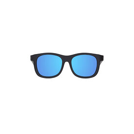 Babiators Babiators Sunglasses - Navigator Polarized Mirrored Lenses -Jet Black