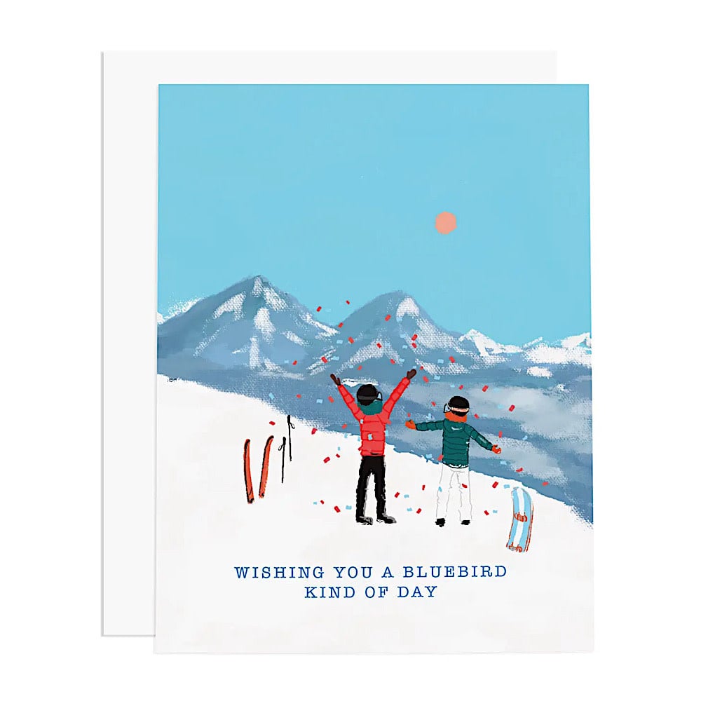 Ramus & Co. Bluebird Day Skiing Card
