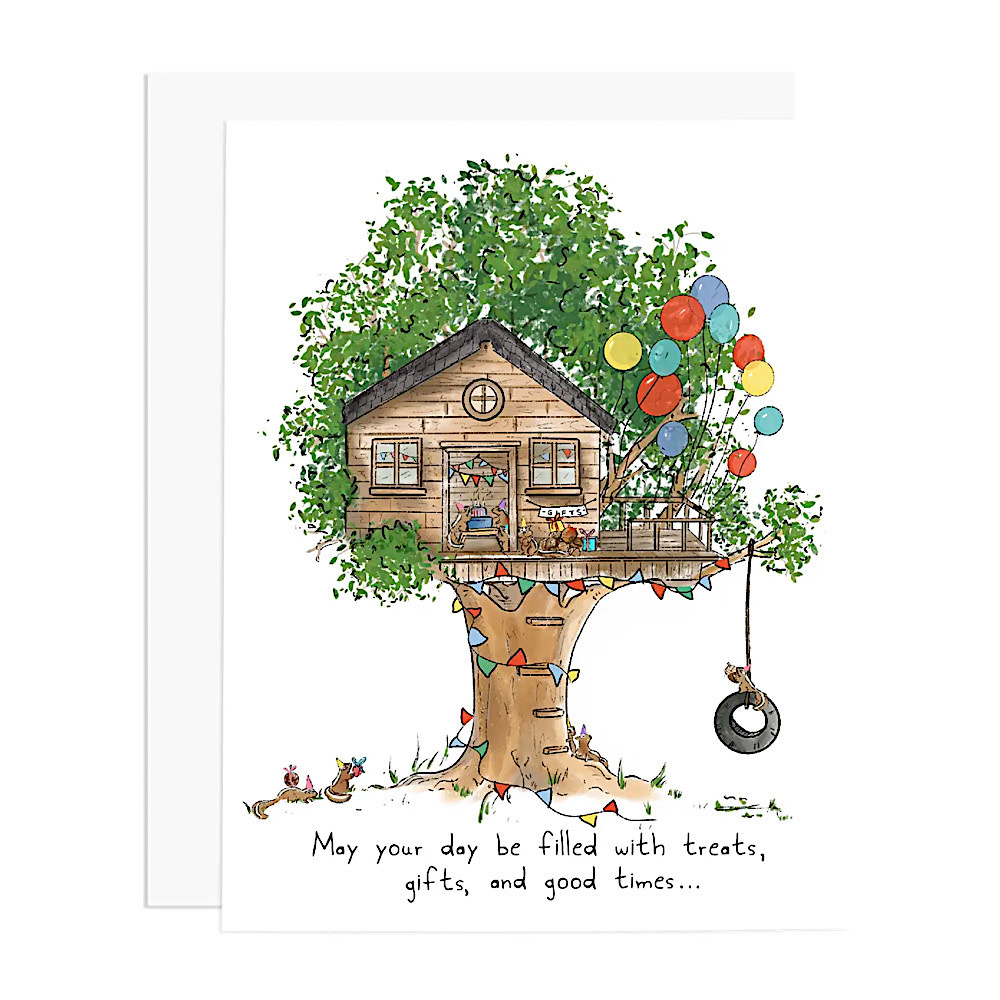 Ramus & Co. - Tree House Birthday Card