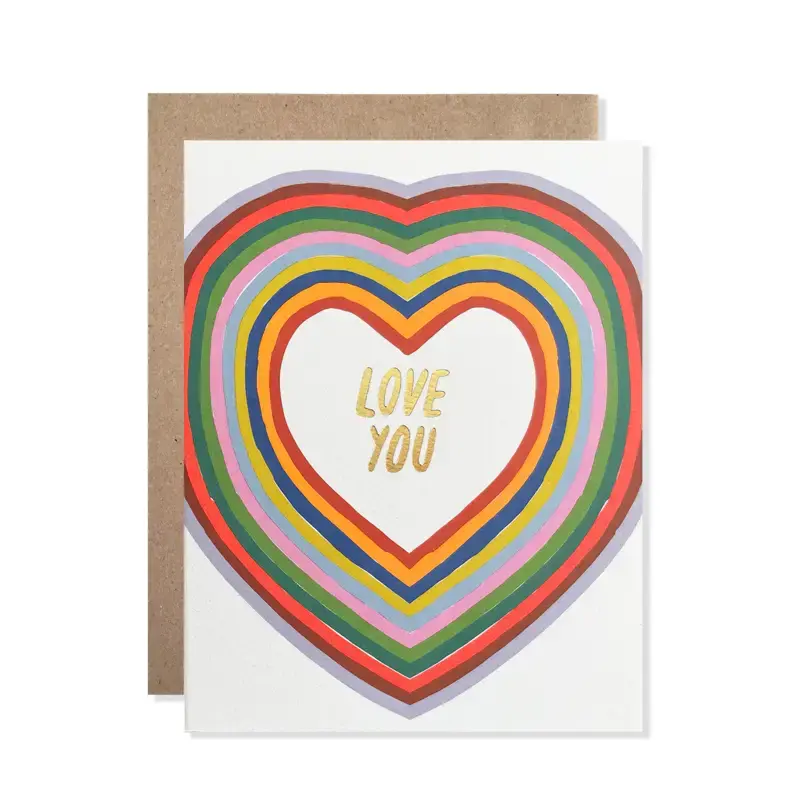Hartland Cards Hartland Cards - Love You Heart